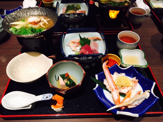 カニつくしランチ