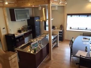 アイランドキッチン