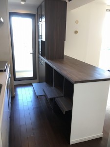 キッチン収納キッチン側