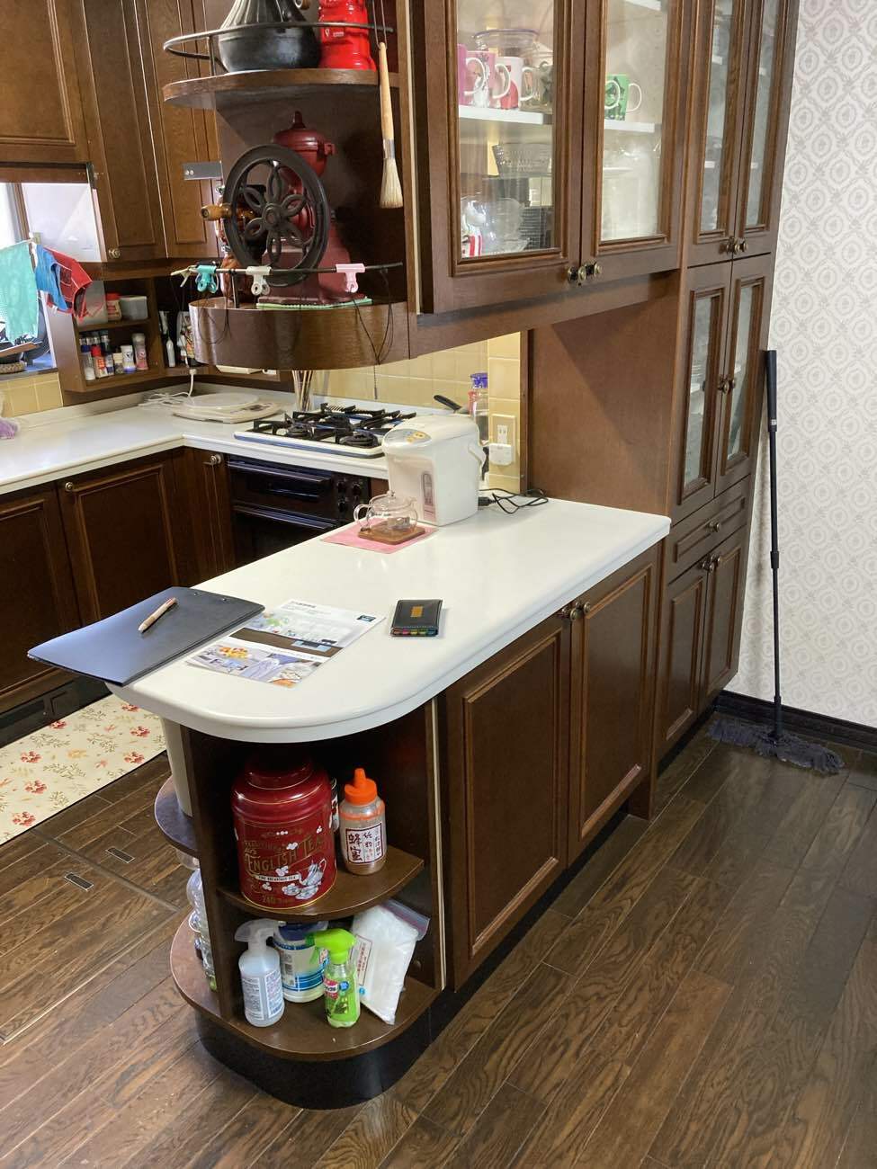 キッチンリフォーム【クリナップステディア】（リフォーム前）