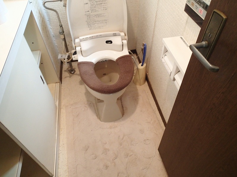 安心快適介護レストルーム(TDYリモデルスマイル作品コンテスト2018 トイレ部門 審査員奨励賞受賞)（リフォーム前）