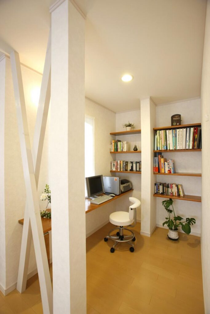 ライフスタイルに合せてディスプレイが楽しめる住まい　収納