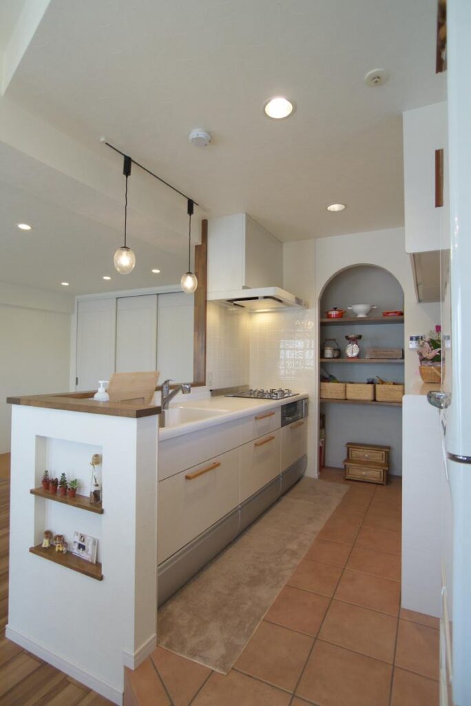 中古マンションをリフォームし「新居に」という選択　キッチン