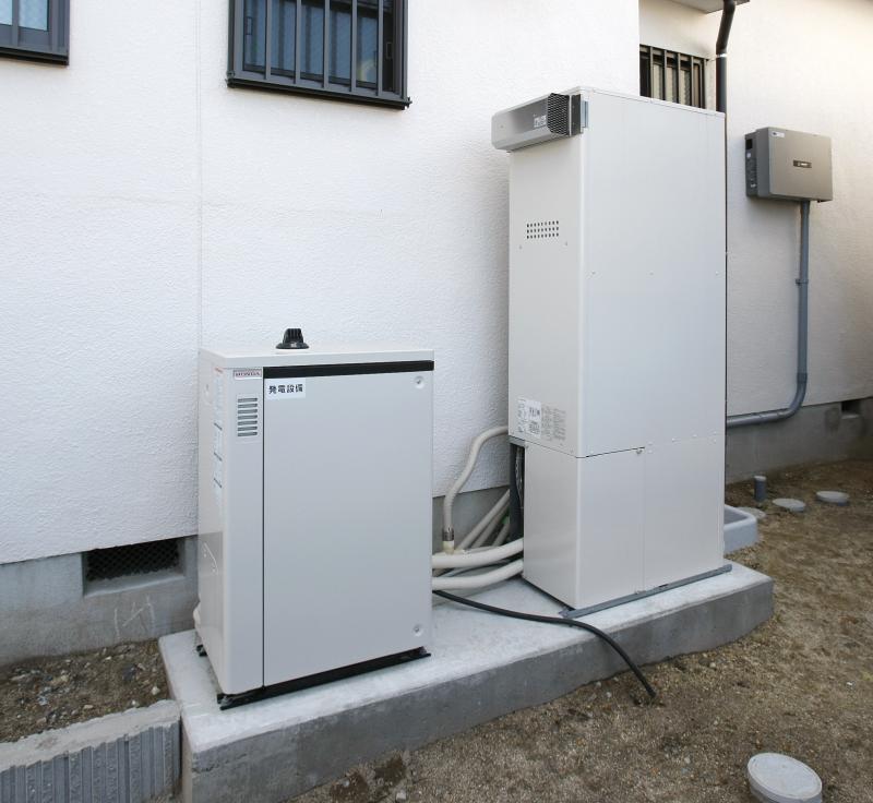 太陽光とエコウィルのダブル発電！家族の思い出をつなぐ住まい　ダブル発電