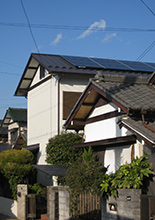 省エネリフォーム+増築で実現した快適なエコ住宅　太陽光発電