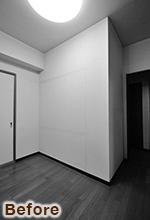 マンションリフォームで実現！明るくて高級感のあるLDK（リフォーム前）