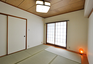 駅近の中古マンションをリフォーム・リノベーションしてご夫婦の新居に　和室