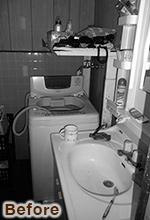 店舗兼住宅をリノベーションと耐震補強で明るく快適な住まいへ（リフォーム前）