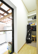 平屋住宅を開放的に 広々空間の答えは「ロフト」でした（リフォーム前）