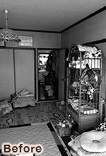 孫も来たがる住まいにリフォーム 床暖房・浴室暖房で冬も快適に（リフォーム前）