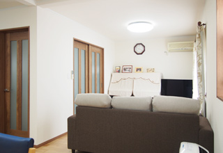 親子三世代が集まれる空間へ ひろびろLDKリフォーム　リビング／居間