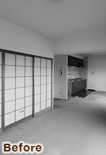 マンション全面リフォーム ご夫婦でスッキリゆったりと暮らせる住まい（リフォーム前）