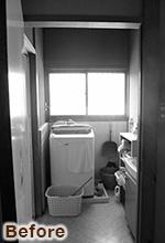 水まわり3点リフォームと28帖のLDK＋エネファームで快適な暮らしを（リフォーム前）