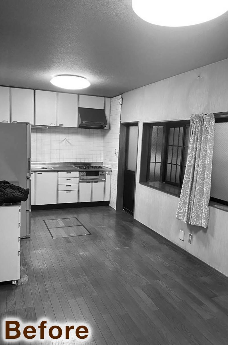 ご自宅でお花教室兼カフェの開業を目指してリフォーム（リフォーム前）