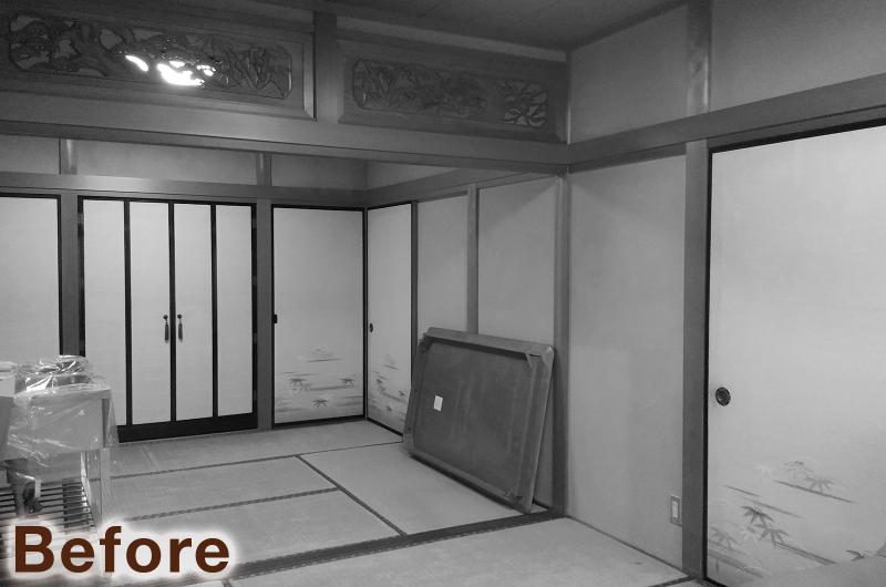 ご自宅でお花教室兼カフェの開業を目指してリフォーム（リフォーム前）