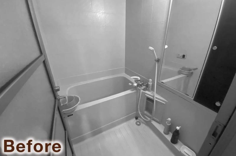 親との同居を見据えマンションリフォーム 水まわり設備刷新+バリアフリー化（リフォーム前）