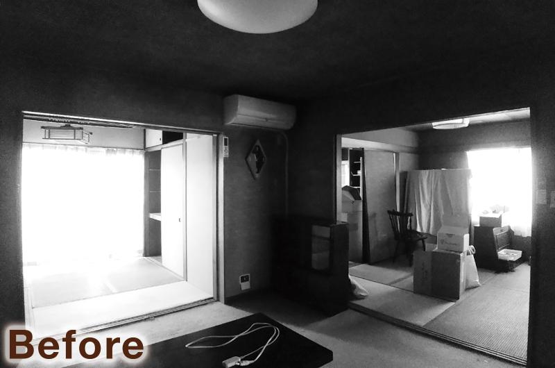 和洋折衷のレトロモダンな雰囲気漂うマンションリフォーム（リフォーム前）