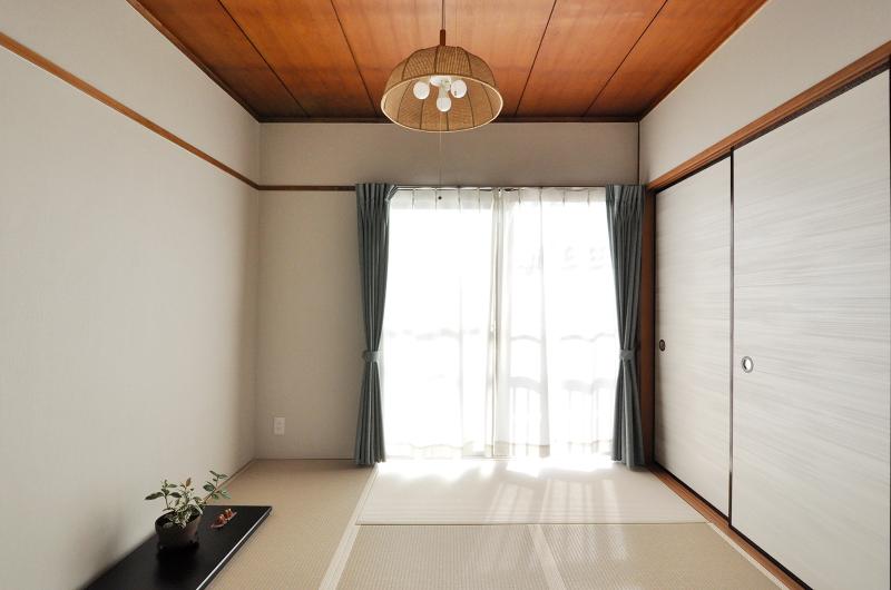 和洋折衷のレトロモダンな雰囲気漂うマンションリフォーム　和室