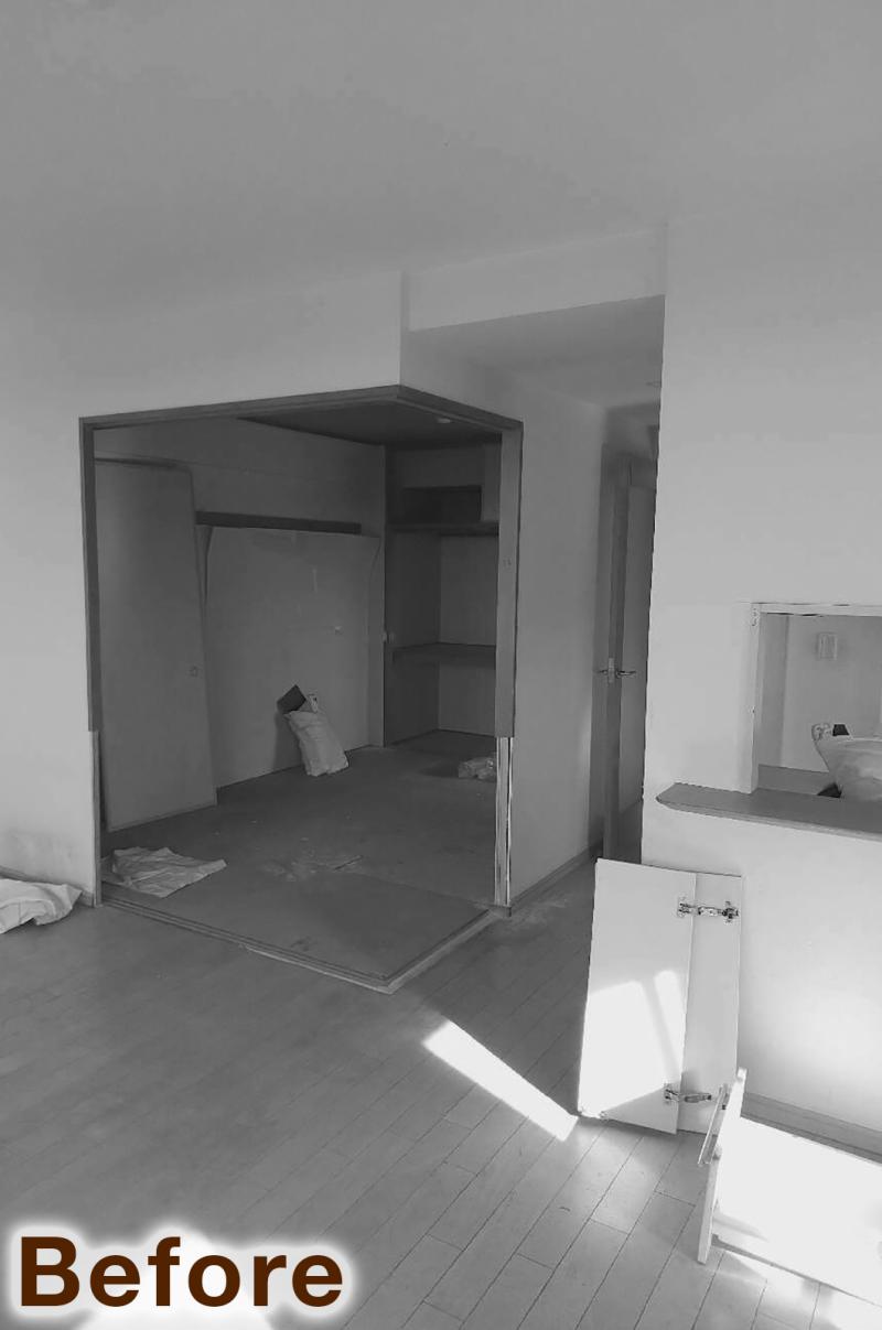 駅チカ中古マンションをリノベーション 新米パパママに嬉しいゆとりの住まい（リフォーム前）