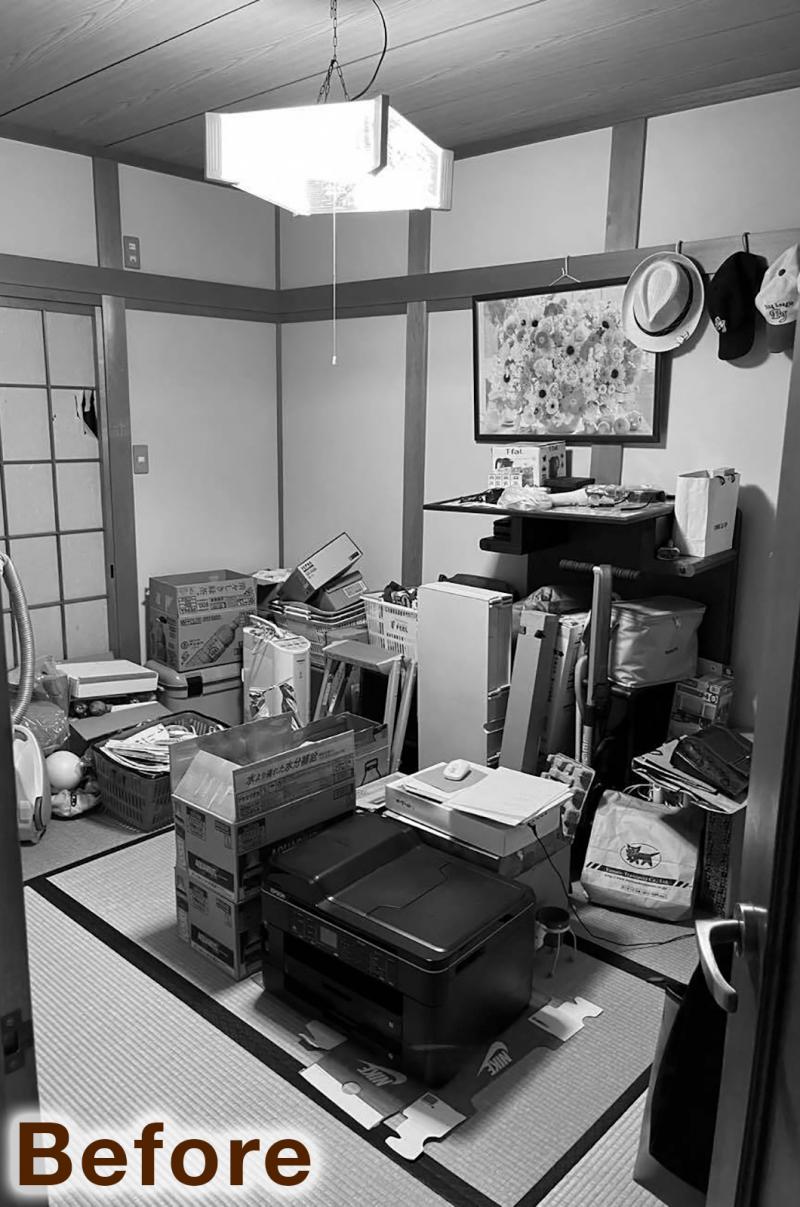 キッチンの袖壁を撤去して開放的なLDKに 間取り変更なしでイメージを一新（リフォーム前）