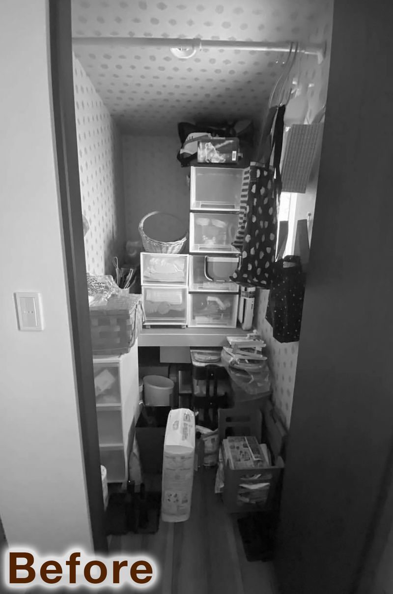 LDKに仕切り壁をいれて収納付きの子ども部屋を用意 収納計画も見直してスッキリ暮らせる住まいに（リフォーム前）