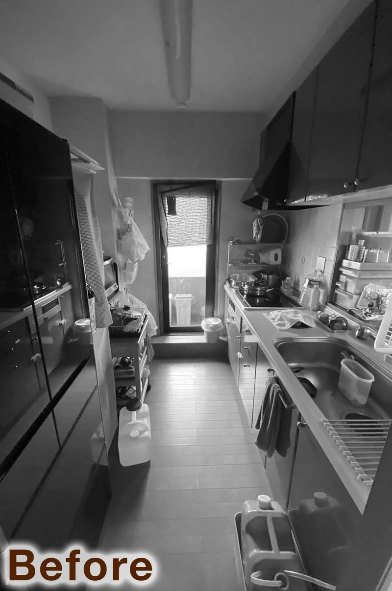 暮らしやすさと快適さを叶えた、開放感あふれる住まいづくり（リフォーム前）