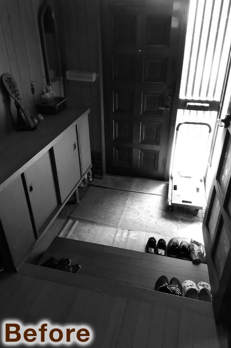 廊下をなくして、家族のつながりを感じられる 開放的なワンルームLDKリフォーム（リフォーム前）