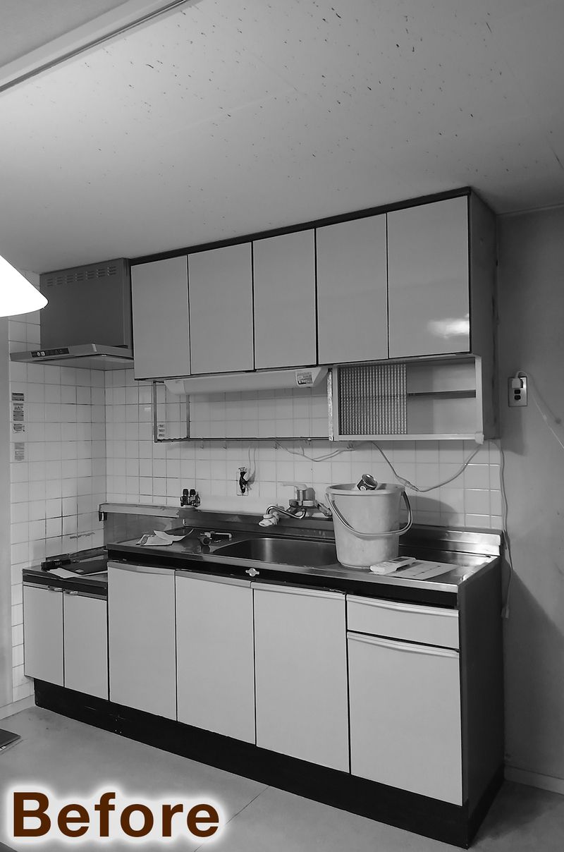 風が通り抜ける広々LDKへ、思い出の実家マンションを再生（リフォーム前）