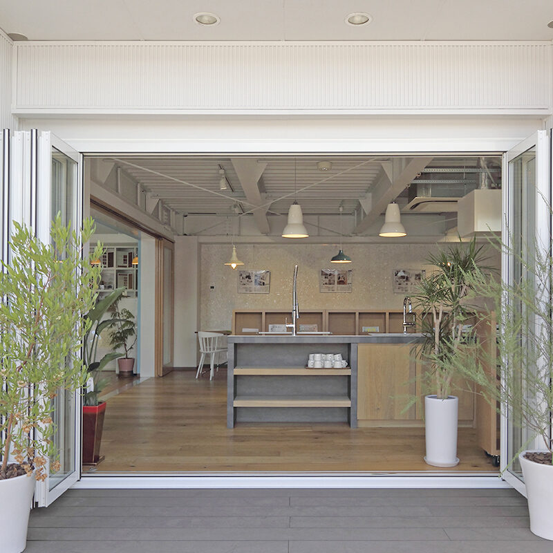 緑店の店内